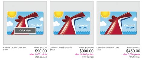 verizon smart rewards carnival gift cards|allstate discount carnival gift cards.